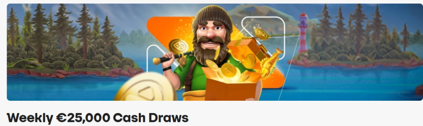 Weekly €25 000 Cash Draws at Betsson