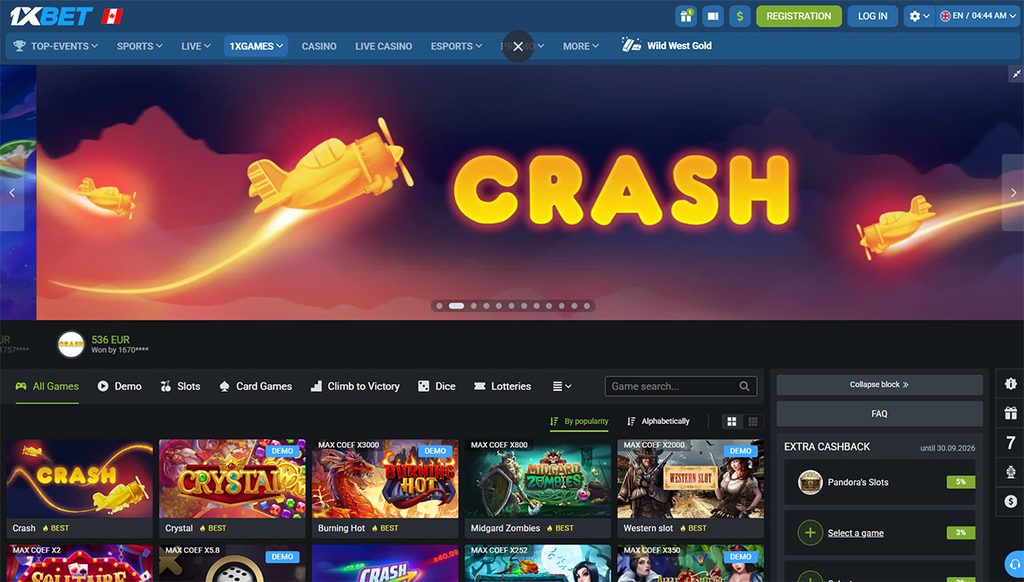 1xbet exclusive 1xgames provably fair interface