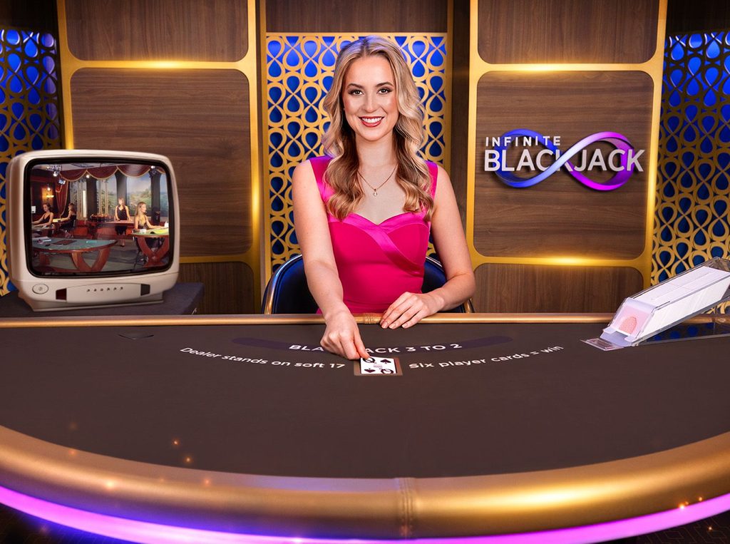 live blackjack infinite table evolution gaming